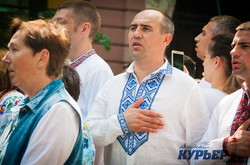 По Одессе прошел очередной Мегамарш Вышиванок (ФОТО, ВИДЕО)