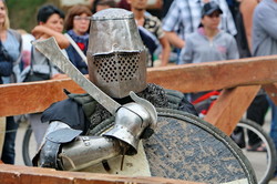 В Одессе в жестоких боях состязались рыцари (ФОТО)