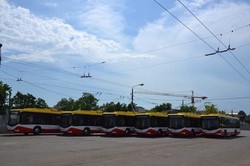 Электротранспорт Одессы пополняется новыми троллейбусами (ФОТО)