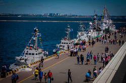В Одессе включили в боевой состав ВМС Украины четыре новых бронекатера (ФОТО)