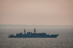 Как уходила в море из Одессы эскадра НАТО (ФОТО)