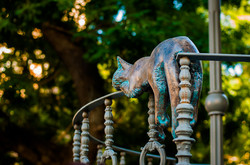 В Одессе появилась скульптура офисного кота  (ФОТО)