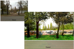 Каким будет парк Азербайджан в Одессе (ФОТО)