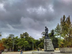 Осень пришла в Одессу: парк Шевченко (ФОТО)