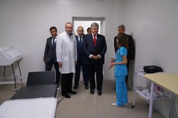Во время визита в Болград Президент открыл отделение экстренной медпомощи с телемедициной (ФОТО)