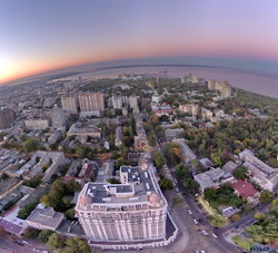 Как над осенней Одессой заходит солнце (ФОТО, ВИДЕО)