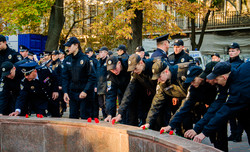 По Одессе маршировали будущие полицейские (ФОТО)