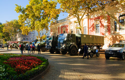 На Думской площади проходит выставка военной техники (ФОТО)