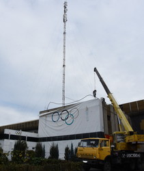 В Одессе начали ремонт спорткомплекса «Олимпиец» (ФОТО)