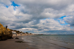 В Одессе редкое природное явление: море отходит от берега (ФОТО)