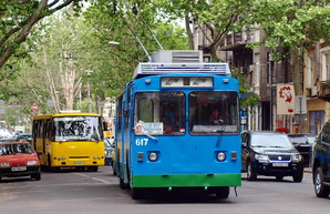 В Одессе временно не будут ходить троллейбусы по улице Ришельевской