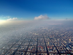 Зимняя Одесса: как туман уходит в море (ФОТО, ВИДЕО)