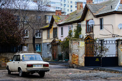 Одесские Ближние Мельницы в зимний период (ФОТО)