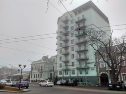 Одессу окутал густой туман: не видно даже морской вокзал (ФОТО)