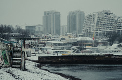 Как выглядит одесская Аркадия в снегу (ФОТО)