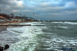 Жестокий зимний шторм обрушился на Одессу (ФОТО, ВИДЕО)
