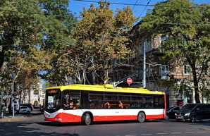 Белорусские троллейбусы на улицах Одессы (ВИДЕО)