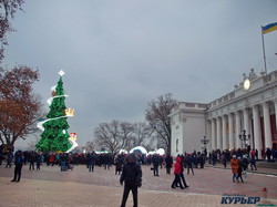 В Одессе зажгли главную городскую елку (ФОТО)