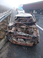 По дороге из Одессы в Киев случилась масштабная авария с участием пассажирского автобуса