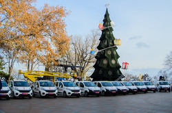 В Одессе презентовали автомобили неотложной помощи (ФОТО)