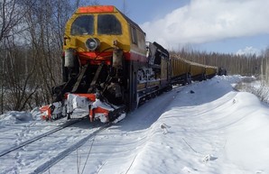 Одесские железнодорожники активно боролись со снегом