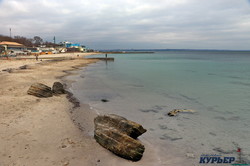 Город у моря: одесское побережье в канун Нового года (ФОТО, ВИДЕО)