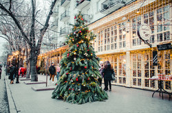 Одесские улицы в канун Нового Года (ФОТО)