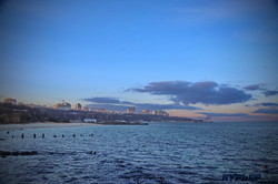 Январское море в Одессе накануне морозов (ФОТО, ВИДЕО)