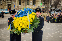 В Одессе возложили цветы в честь Дня Соборности Украины (ФОТО)