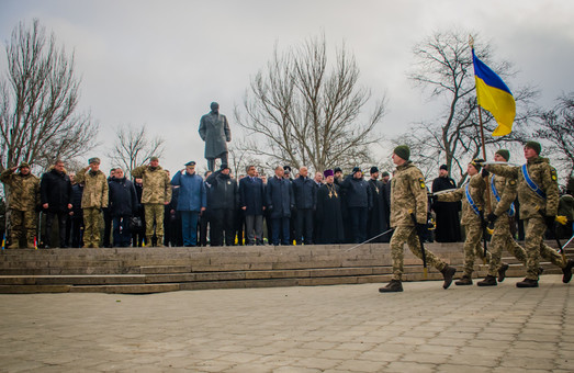 В Одессе возложили цветы в честь Дня Соборности Украины (ФОТО)