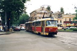 Одесский электротранспорт во времена бурных 90-х (ФОТО)