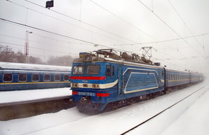 На железной дороге задержались несколько поездов, следовавших в Одессу