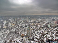 Одесса под снегом: полет над городом и морем (ФОТО, ВИДЕО)