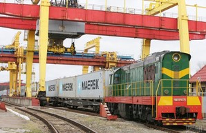 Контейнерный поезд из Черноморска в Киев подтвердил свою эффективность