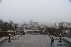 Одесса в тумане
