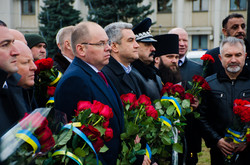 В Одессе возложили цветы в память о Небесной Сотне (ФОТО)