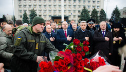 В Одессе возложили цветы в память о Небесной Сотне (ФОТО)