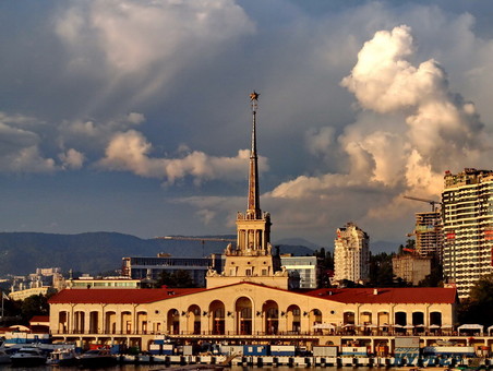 Как одесские архитекторы проектировали морской вокзал в Сочи (ФОТО)