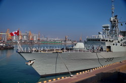 Военные корабли НАТО в Одессе