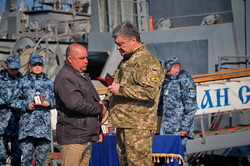 Порошенко в Одессе: морская граница Украины надежно защищена (ФОТО)