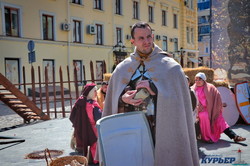 Легионеры разбили лагерь в центре Одессы (ФОТО, ВИДЕО)