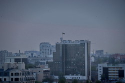 Как выглядит Одесса вечером с высоты (ФОТО)