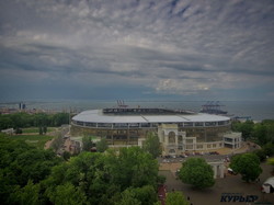 На Одессу надвигается гроза: фото с высоты птичьего полета