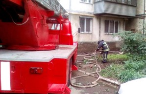 В Одессе горела девятиэтажка на посёлке Котовского