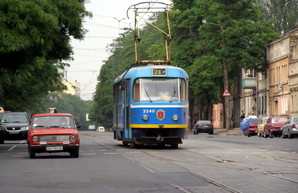 В Одессе временно не будет ходить трамвай по улице Прохоровской