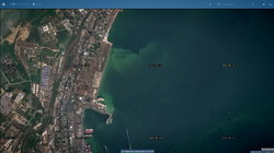 У побережья Одессы море "цветет" сильнее всего в порту (ФОТО)