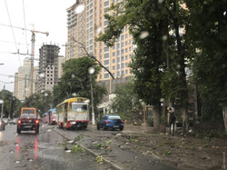Непогода натворила бед в Одессе, есть пострадавшие