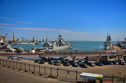 Международная эскадра в порту Одессы готовится отмечать День ВМС Украины (ФОТО)