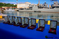 День флота в Одессе: корабли, моряки, самолеты и президент (ФОТО)