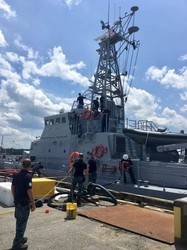 Второй "Айленд" для Украины завершил испытания и готовится идти в Одессу (ФОТО)